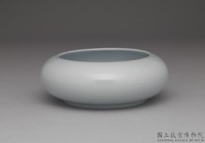 图片[2]-Brush washer with sky blue glaze, Qing dynasty, Kangxi reign (1662-1722)-China Archive